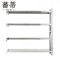 蕃蒂不锈钢货架(副架)2米组