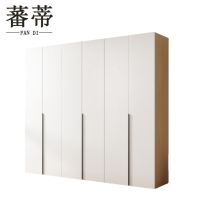 蕃蒂衣柜六门 台