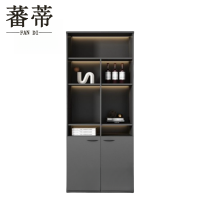 蕃蒂办公柜二门台