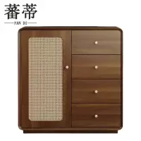 蕃蒂斗柜一门四抽台