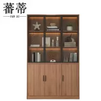 蕃蒂书柜三门台