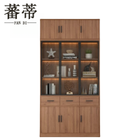 蕃蒂文件柜三门含顶柜台