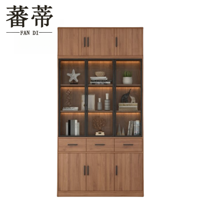 蕃蒂文件柜三门含顶柜台