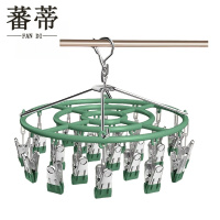 蕃蒂晾衣架24夹个