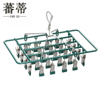 蕃蒂晾衣架28夹个
