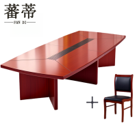 蕃蒂会议桌+12椅3.5米套