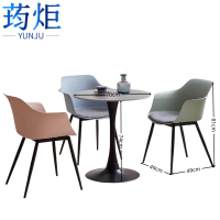 荺炬洽谈桌一桌三椅套