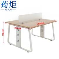 荺炬办公桌对向两人位张