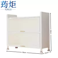 荺炬书架3层2门个