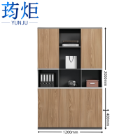 荺炬文件柜3门台