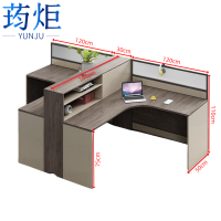 荺炬屏风办公桌