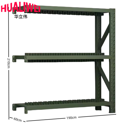 华立伟货架双层中型副架组