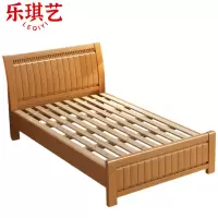 乐琪艺 实木单人床 2000*1200*960mm 张