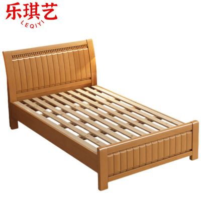 乐琪艺 实木单人床 2000*1200*960mm 张