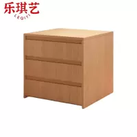 乐琪艺 储物柜 80cm(原木色) 个