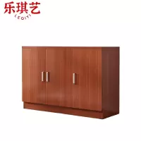 乐琪艺 餐边柜 柚木色 90*40*80cm 台
