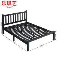 乐琪艺铁艺床180*190*94cm张