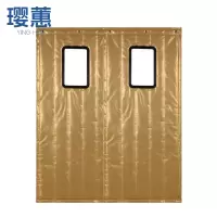 璎蕙皮革门帘定制/平方米