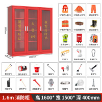木上简 MSJ-XFG-019 消防工具柜 六人顶配款 红色1600*1500*400mm 单位:个