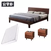 宜掌柜 宿舍床 1.2米+床头柜+床垫套