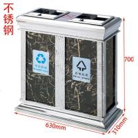 匹牧商用户外垃圾桶双分类金色双分类单位:个