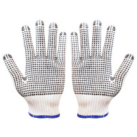 匹牧 PM-ST-G019 点塑手套 毛纺600g十针黑点塑 12双/打 单位:双(单双不发货)