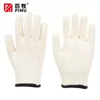 匹牧 PM-ST-G202 纯棉手套 精梳棉21支均码;纯棉 750克加厚款 12双/打 单位:双(单双不发货)