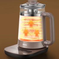 美的(Midea)养生壶电水壶隔水炖316L不锈钢多功能高端烧水壶MK-GE1711(单层)1.7L