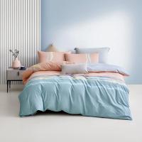 罗莱(LUOLAI)四件套纯棉床单被罩枕套全棉全棉四件套1.8米床单款200*230/220*250