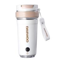 大宇便携式迷你烧水壶家用旅行泡茶保温电热水杯0.35LDYSH-035E电热水杯(伯爵白)