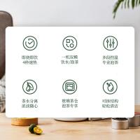 鸣盏即热式自动上水饮水机泡茶饮水电热水壶多段控温电茶壶办公家用茶具套装电烧水壶1.2LMZ906B即热型