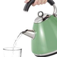 摩飞电器家用电热水壶进口304不锈钢大容量烧水壶MR7456A1.5L白色