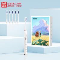 HYUNDAIHYUNDAI-电动牙刷成人男士女士情侣款充电式电动牙刷X700(配6个刷头)X700