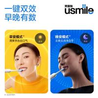 usmile笑容加Y20PRO电动牙刷声波震动带屏幕骨传导语音提醒口腔成人送男女友Y20PRO黑色