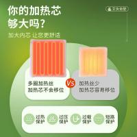 同仁堂玫瑰红花艾草艾绒艾灸电加热坐垫冬季久坐屁垫发热垫