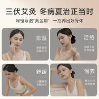 艾修堂艾灸盒5筒含72粒艾柱条V6重复用三伏艾灸贴随身灸家用悬灸器具