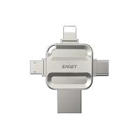 忆捷(EAGET)128GUSB3.0LightningType-CMicroUSB口四接口U盘