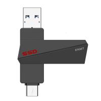 忆捷(EAGET)SU20固态Type-cU盘USB3.2Gen2高速传输256G商务高速闪存u盘商用