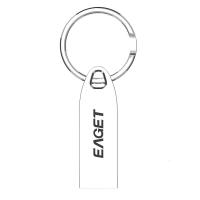 忆捷(EAGET)U3金属USB2.0简约U盘商务办公学生优盘64GB商用