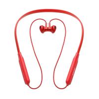 沃品(WOPOW)BT26P蓝牙运动耳机长续航挂脖耳机适用于安卓苹果红色