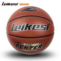 LEIKESI7号标准篮球雷克斯室内外通用耐磨软皮成人比赛训练用球LKS1608七号标准篮球