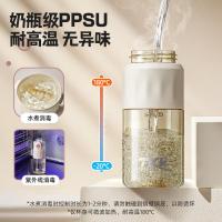 TKK吸管杯孕妇产妇专用ppsu水杯成人躺着喝水食品级塑料学生儿童水壶