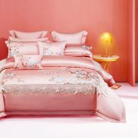 Z.M.N.出品啄木鸟臻丝棉刺绣四件套法尔多1.5-1.8米床通用