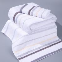 洁丽雅(Grace)毛巾三件套纯棉吸水舒适浴巾面巾方巾男女家用套装