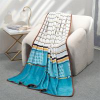 水星家纺家用床上用品毛毯法兰绒毯DHChinaVeins法兰绒毯180cm×200cm/条