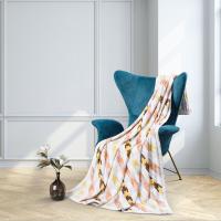 水星家纺家用床上用品毛毯法兰绒毯DH[线下专柜同款]雪貂绒毯-白桦公路150cm×200cm/条