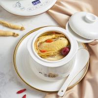 小熊(Bear)电炖盅电炖锅燕窝炖盅炖燕窝隔水炖养生煲自动泡发阿胶参材炖盅DDZ-C06A10.6L