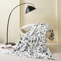 水星家纺家用床上用品毛毯法兰绒毯DH[线下专柜同款]纷玩世界法兰绒毯180cm×200cm/条