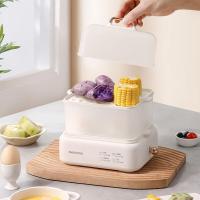 大宇(DAEWOO)家用煮蛋器小型多功能蒸蛋蒸包小蒸锅双层DYZD-20W3