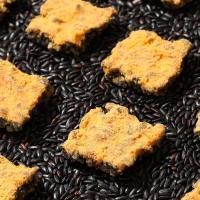 味滋源黑金糯米锅巴肉松味108g袋装休闲零食小吃酥脆膨化食品